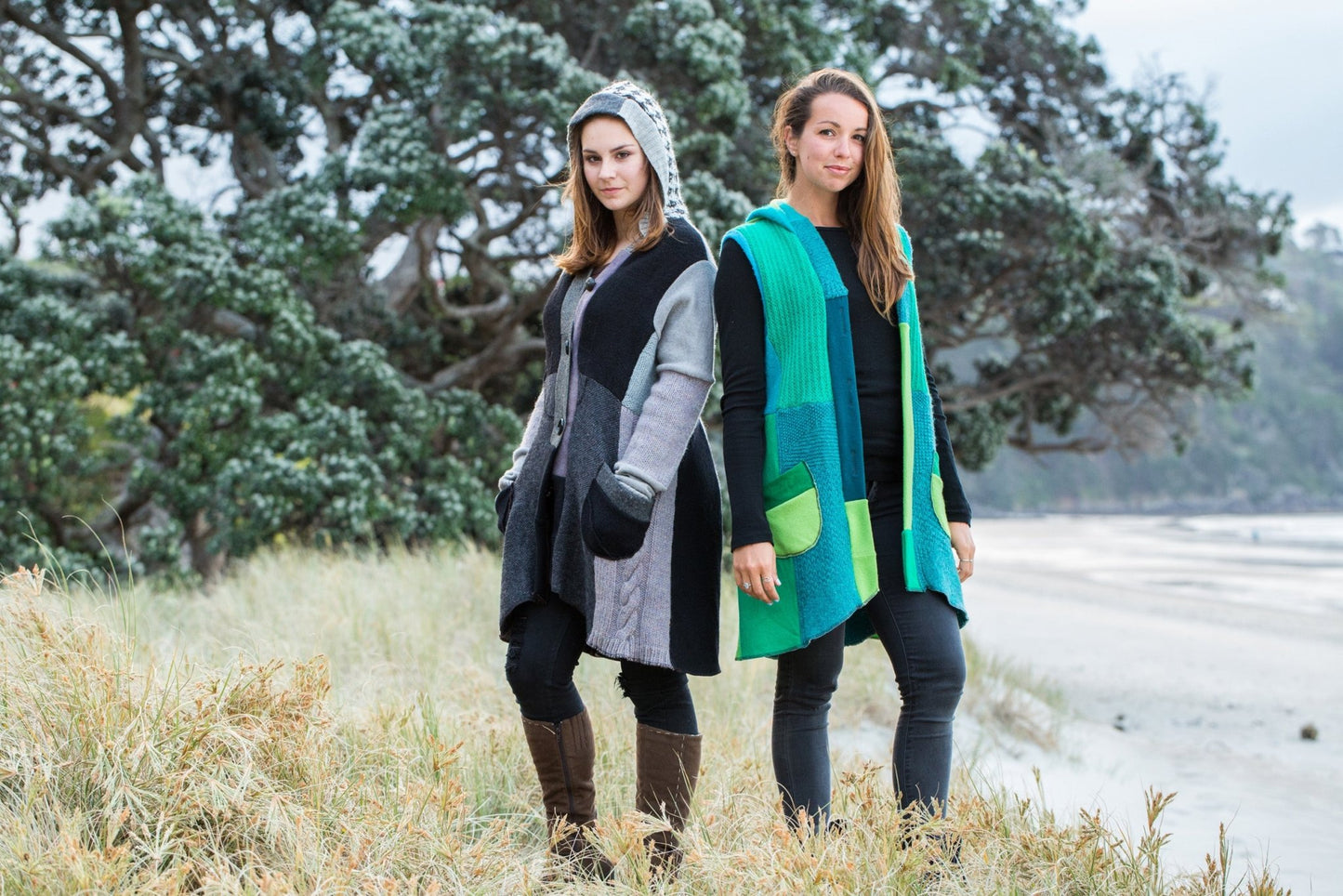 CUSTOM ORDER Sweater Coat - Heke design