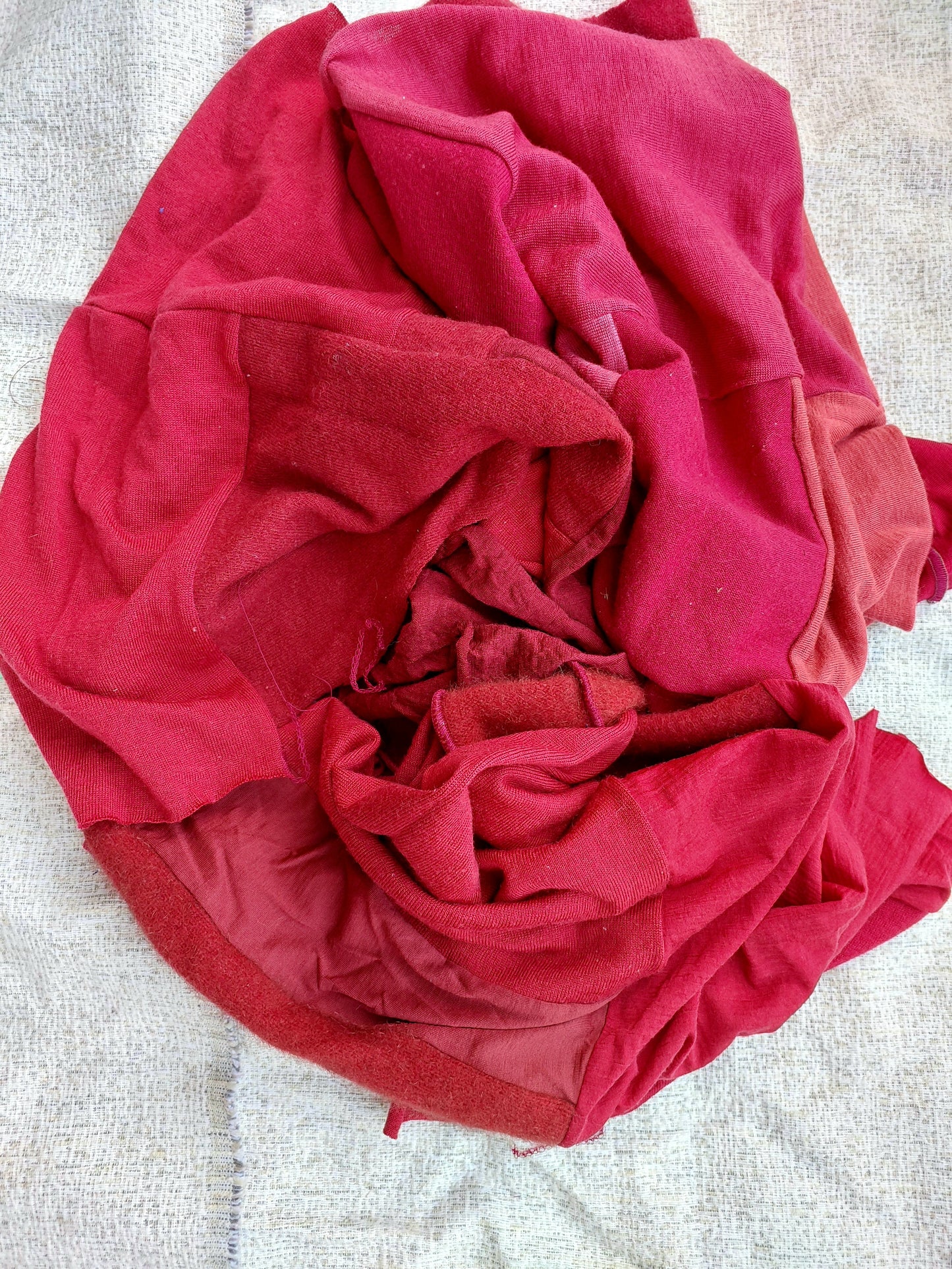 Unisex Merino Sweater- Earthy reds