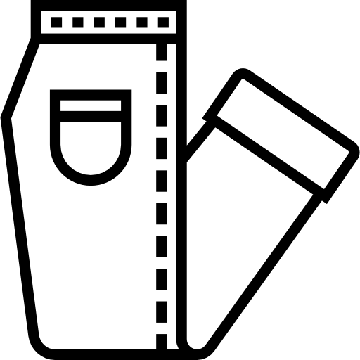 Icon representing handcrafted upcycled jeans